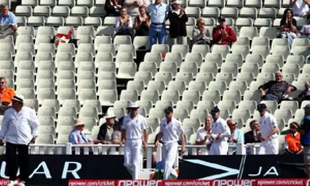 Image result for no crowd at test match images